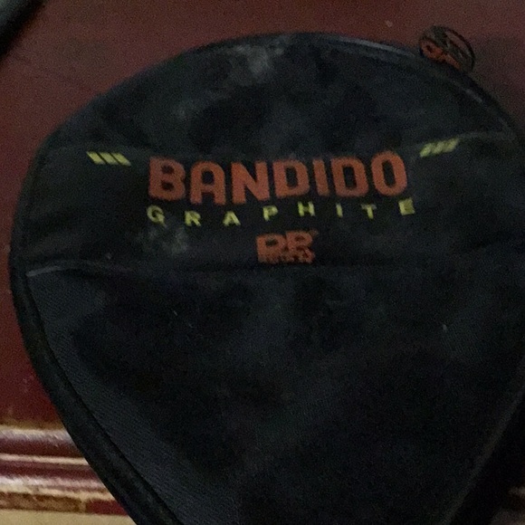 Bandido Graphite Tennis Racket Cover and Racquet - Picture 4 of 4